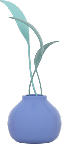 3D Indoor Plant in Vase