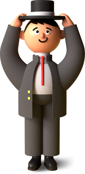 Person Holding a Hat